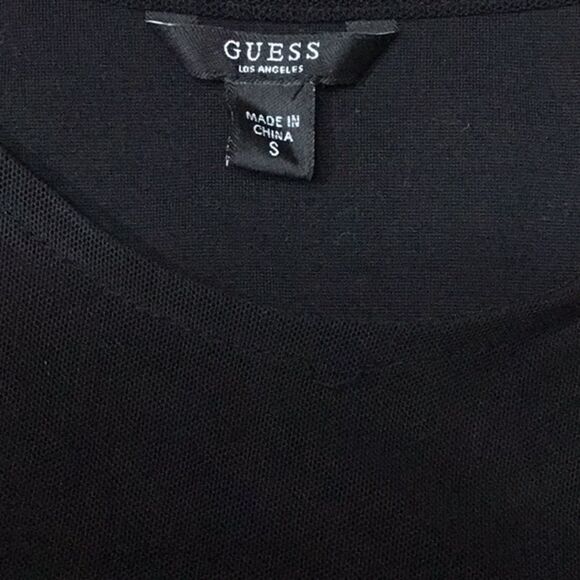 Guess black bodycon dress. NWOT - Picture 5 of 7